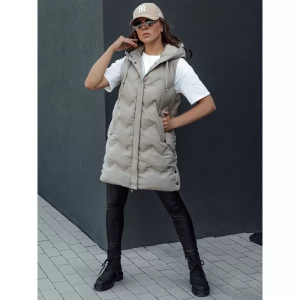  Damenweste DSTREET TAMIRA BEIGE Dstreet1 