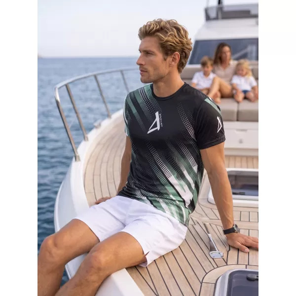  Funktionelles Premium-T-Shirt für Herren ALTISPORT VOJ/ALM028TR01 KHAKI/MILITÄR 