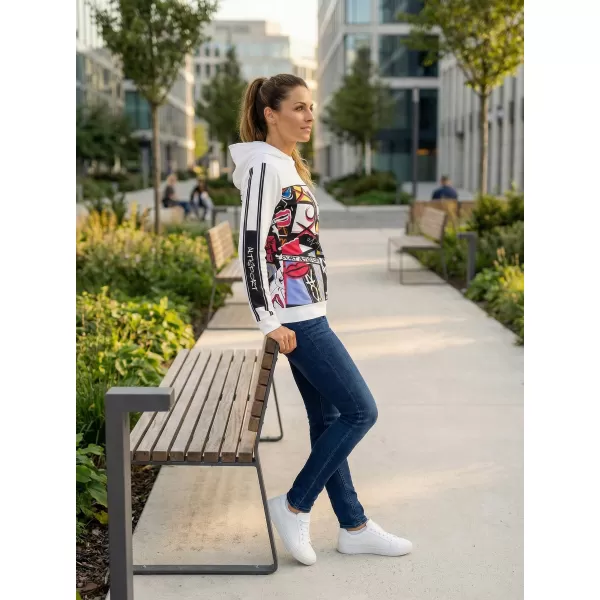  Hochwertiges Funktions-Sweatshirt für Damen ALTISPORT VOJ/ALW041MI01 WEIß 