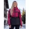 Damenjacke ALTISPORT DEBORA SCHWARZ/ROSA