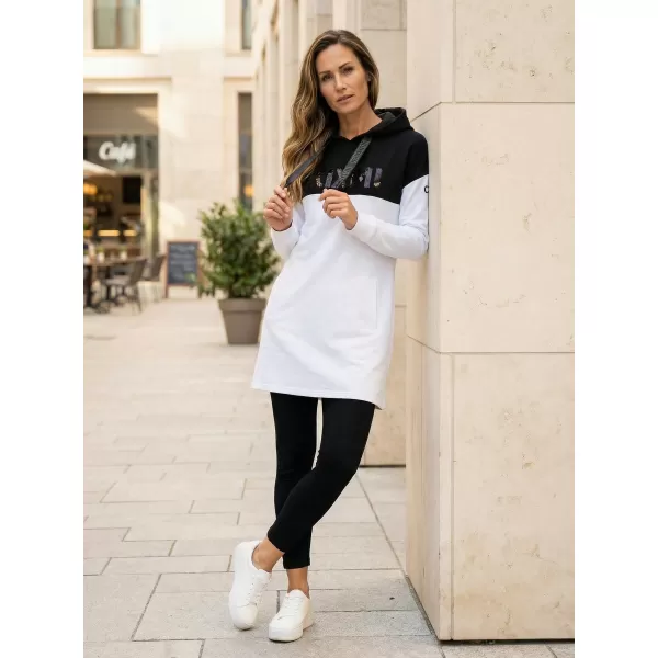  Damen-Sweatshirt KIXMI TIARA WEIß 