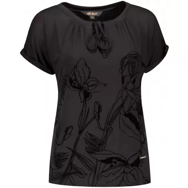  Damen-T-Shirt ALTISPORT DEBBI SCHWARZ 
