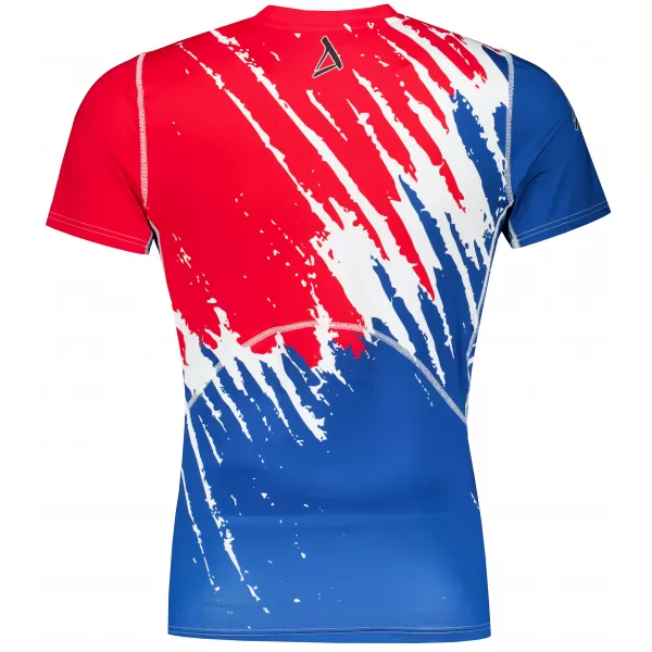  Herren Funktions-Kompressionsshirt mit kurzen Ärmeln Premium ALTISPORT VOJ/ALM036TR04 LÖWE 