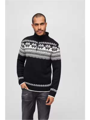 Herren Sweatshirt BRANDIT TROYER NORWEGER BD5029 SCHWARZ