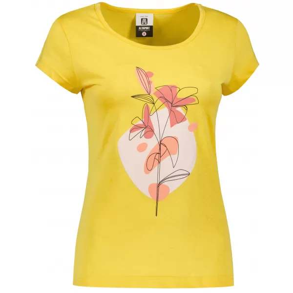  T -Shirt ALTISPORT ALW187122 ZITRONE 