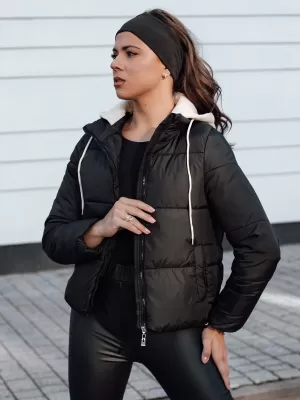 Frauenjacke DSTREET NORDPUFF SCHWARZ