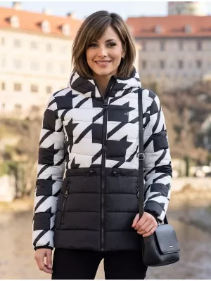 Damenjacke ALTISPORT DARCIA SCHWARZ-WEISS
