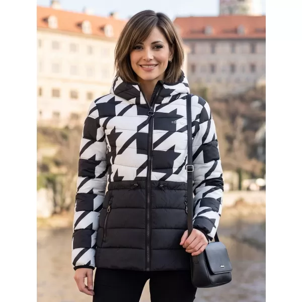  Damenjacke ALTISPORT DARCIA SCHWARZ-WEISS 