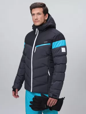 Herren-Skijacke LOAP ORIDIOR DUNKELGRAU