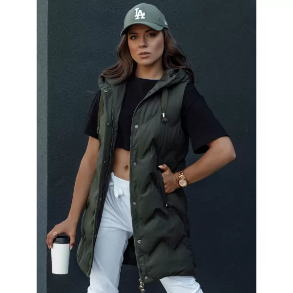  Damenweste DSTREET TAMIRA GREEN Dstreet1 