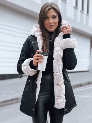 Frauenjacke DSTREET ARCTIC TY3985 SCHWARZ