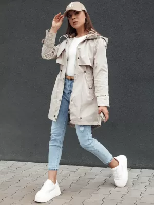 Damenjacke DSTREET FASHLOVE TY4393 HELLGRAU
