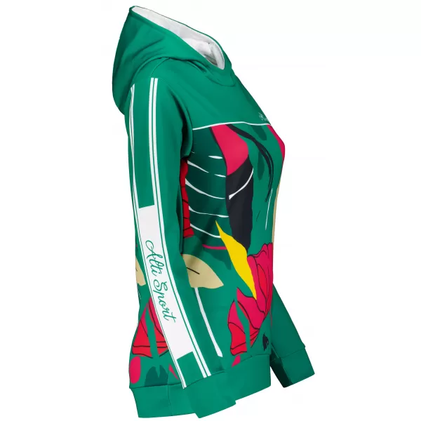  Funktionaler Sweatshirt -Prämie von Frauen ALTISPORT VOJ/ALW042MI01 GRÜN 