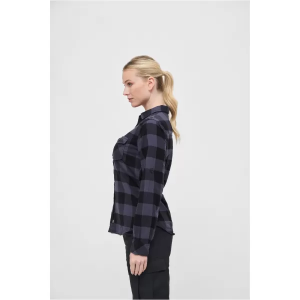  Hemd BRANDIT BD9336 SCHWARZ/GRAU 