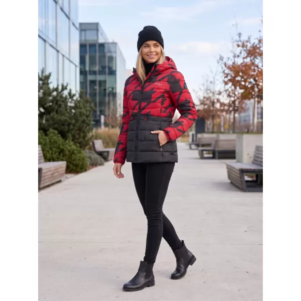  Damenjacke ALTISPORT DARCIA SCHWARZ ROT 