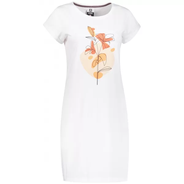  Frauen erweitert t -Shirt/Kleid ALTISPORT ALW187178 WEIß 
