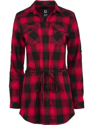 Hemd BRANDIT BD44006 ROT/SCHWARZ