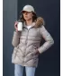 Damenjacke DSTREET WINTERCHIC KARAMELL