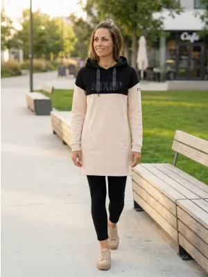 Damen-Sweatshirt KIXMI TIARA HELL BEIGE