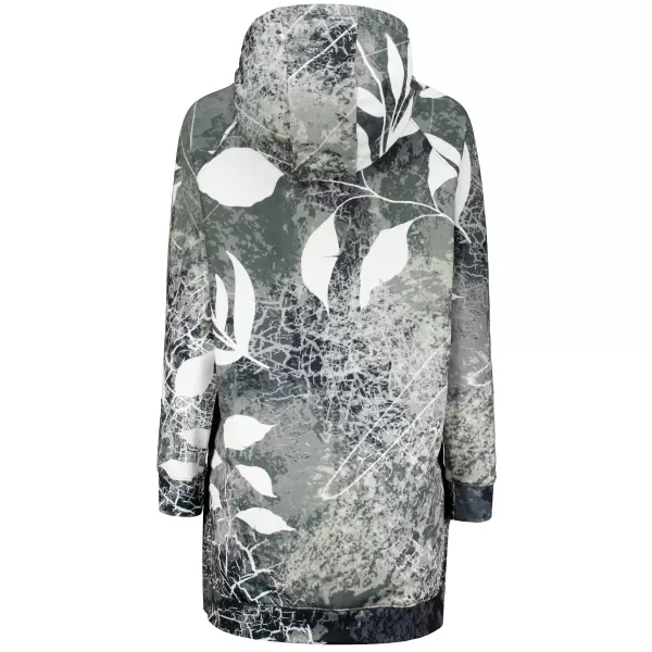  Funktionelles erweitertes Damen-Sweatshirt Premium ALTISPORT VOJ/ALW020MI03 SCHWARZ UND WEIß 