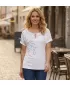 Damen-T-Shirt ALTISPORT DAFFY WEIß