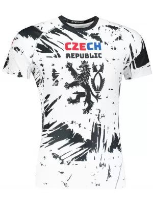 Herren Funktions-Kompressionsshirt mit kurzen Ärmeln Premium ALTISPORT VOJ/ALM036TR04 ABSTRAKTION