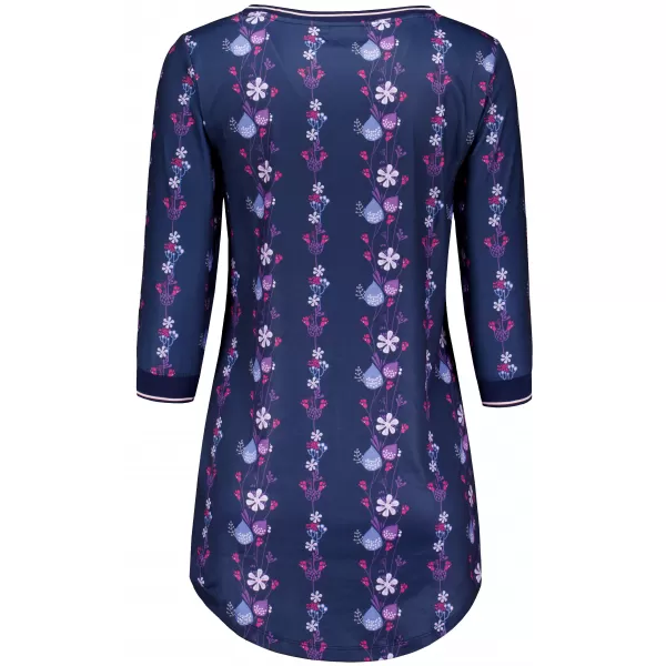  Damen-T-Shirt KIXMI TRISHA DUNKELBLAU 
