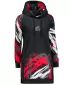 Funktionelles erweitertes Damen-Sweatshirt Premium ALTISPORT VOJ/ALW039MI03 SCHWARZ/ROT