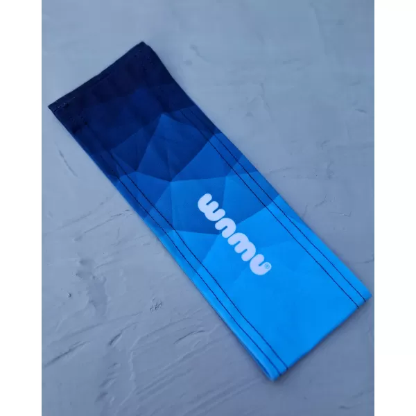  Sport-Stirnband für Kinder WAMU MOZAIKA BLAU 