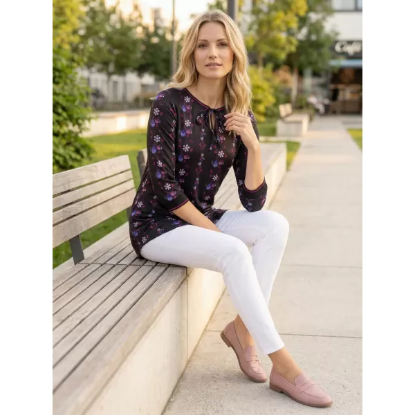  Damen-T-Shirt KIXMI TRISHA SCHWARZ 