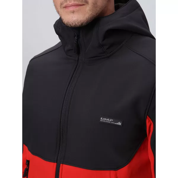  Herren-Softshelljacke LOAP LUCAS ROT 