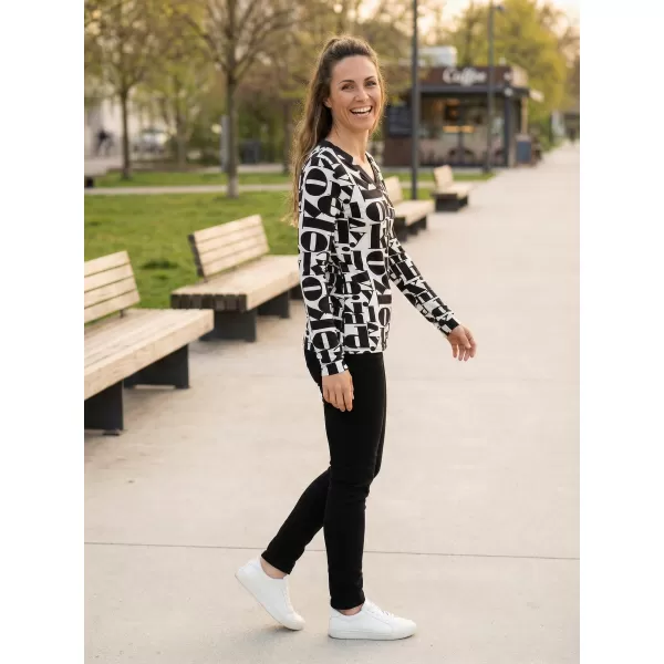  Damen-T-Shirt KIXMI TAFFY WEIß 