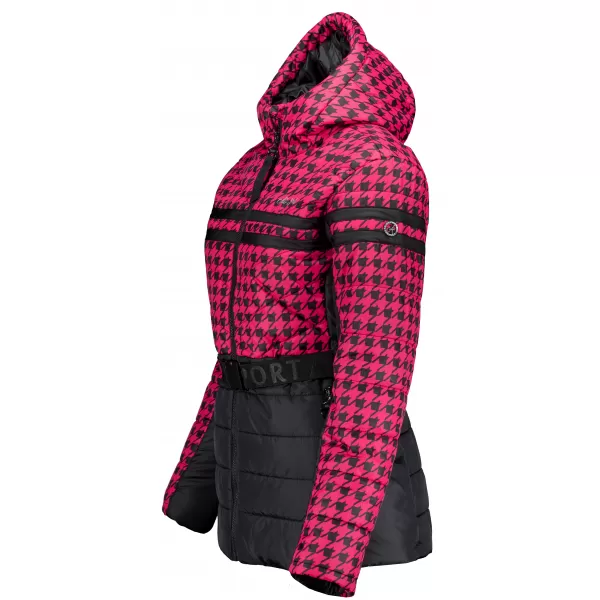  Damenjacke ALTISPORT DEBORA SCHWARZ/ROSA 
