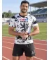 Herren Funktions-Kompressionsshirt mit kurzen Ärmeln Premium ALTISPORT VOJ/ALM036TR04 ABSTRAKTION