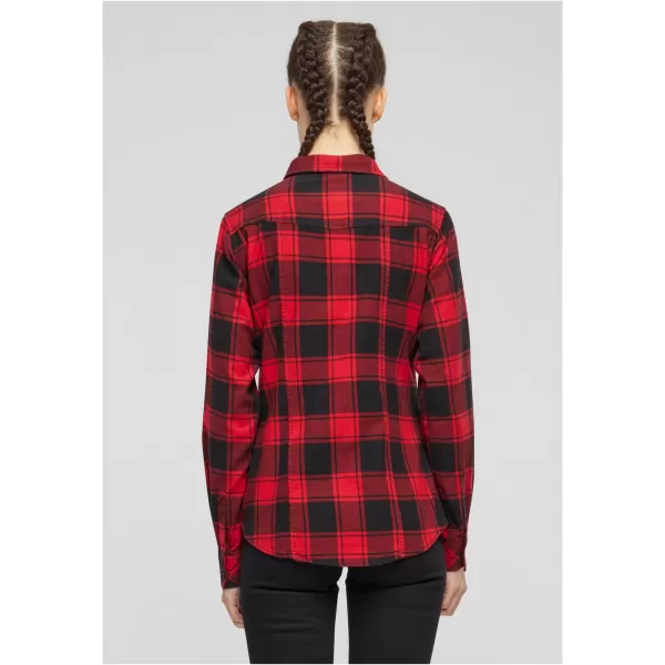  Hemd BRANDIT BD9336 ROT/SCHWARZ 