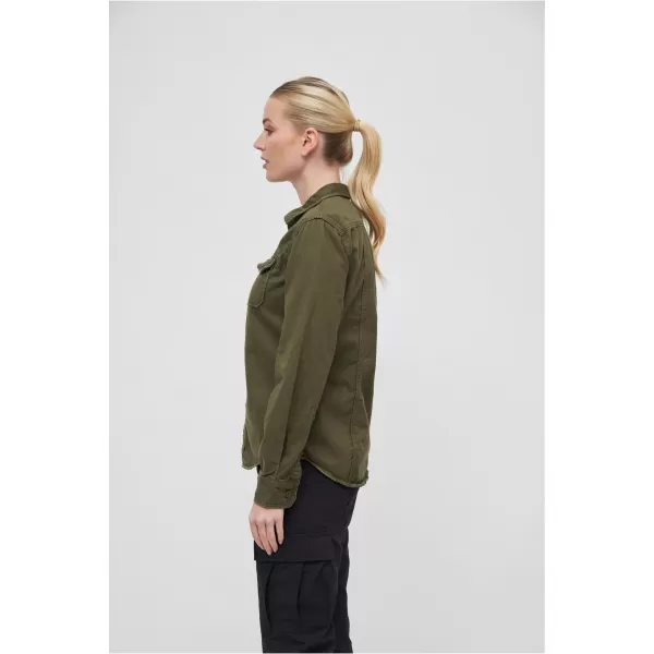  Hemd BRANDIT BD9618 OLIVE 