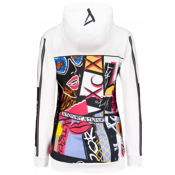  Hochwertiges Funktions-Sweatshirt für Damen ALTISPORT VOJ/ALW041MI01 WEIß 