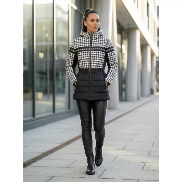  Damenjacke ALTISPORT DEBORA SCHWARZ-WEISS 
