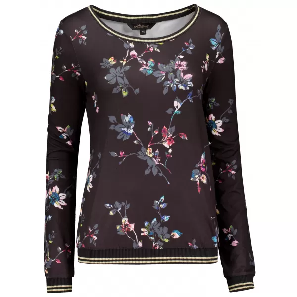  Damen-T-Shirt ALTISPORT DEVANA SCHWARZ 