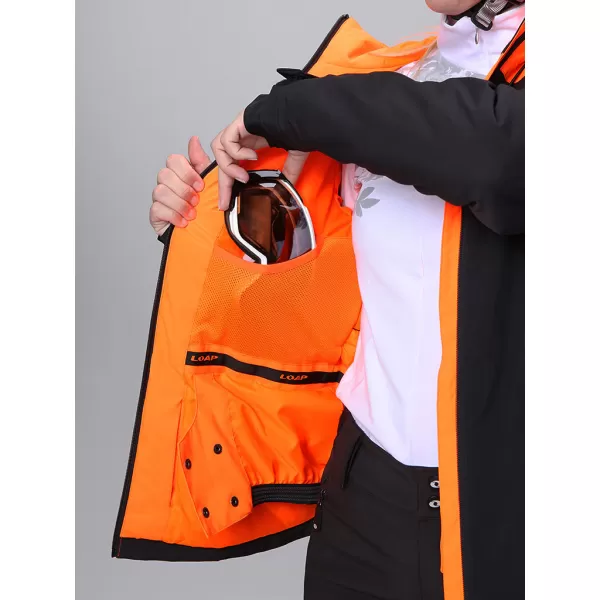  Damen-Skijacke LOAP LAWELA SCHWARZ 