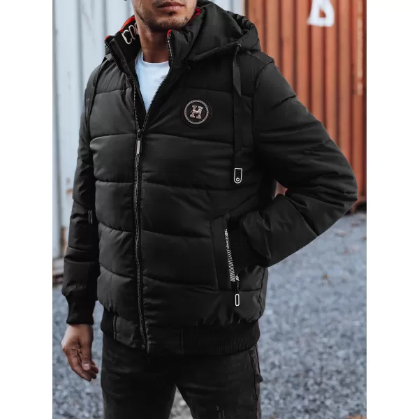  Herren Winterjacke DSTREET SCHWARZ 