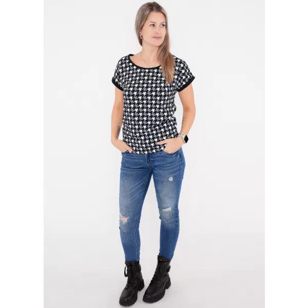  Damen-T-Shirt ALTISPORT DORIA SCHWARZ 