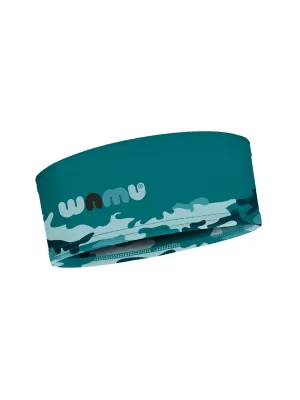 Baby Sport Stirnband Camouflage Blue Wamu