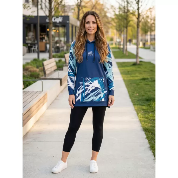  Funktionelles erweitertes Damen-Sweatshirt Premium ALTISPORT VOJ/ALW039MI03 GEWOHNHEITEN 