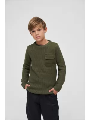 Babypullover BRANDIT BW BD6019 OLIVE