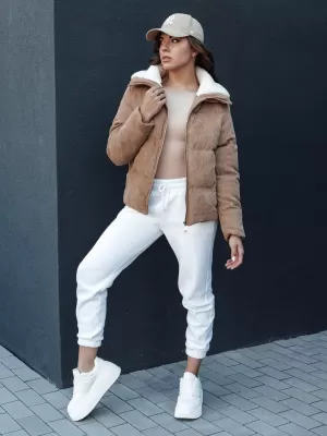 Frauenjacke DSTREET TRENDYGLAM TY4359 BEIGE