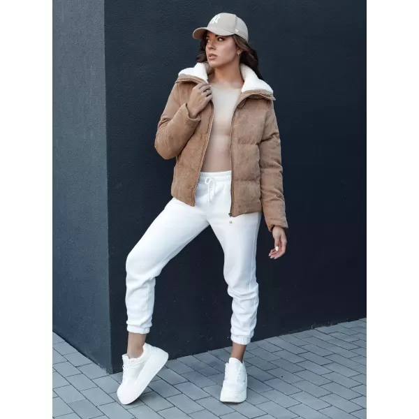  Frauenjacke DSTREET TRENDYGLAM TY4359 BEIGE 