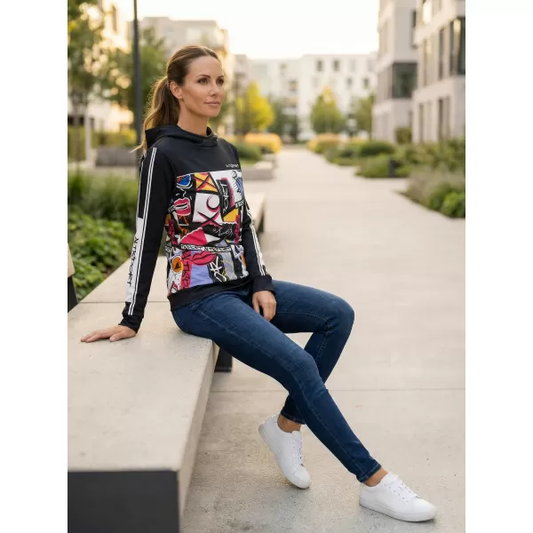  Hochwertiges Funktions-Sweatshirt für Damen ALTISPORT VOJ/ALW041MI01 SCHWARZ 