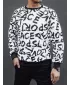 Herren -Sweatshirt DSTREET bx5768 WEIß