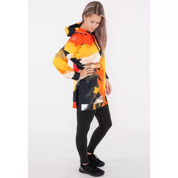  Funktionelles erweitertes Damen-Sweatshirt Premium ALTISPORT VOJ/ALW019MI03 ORANGE 